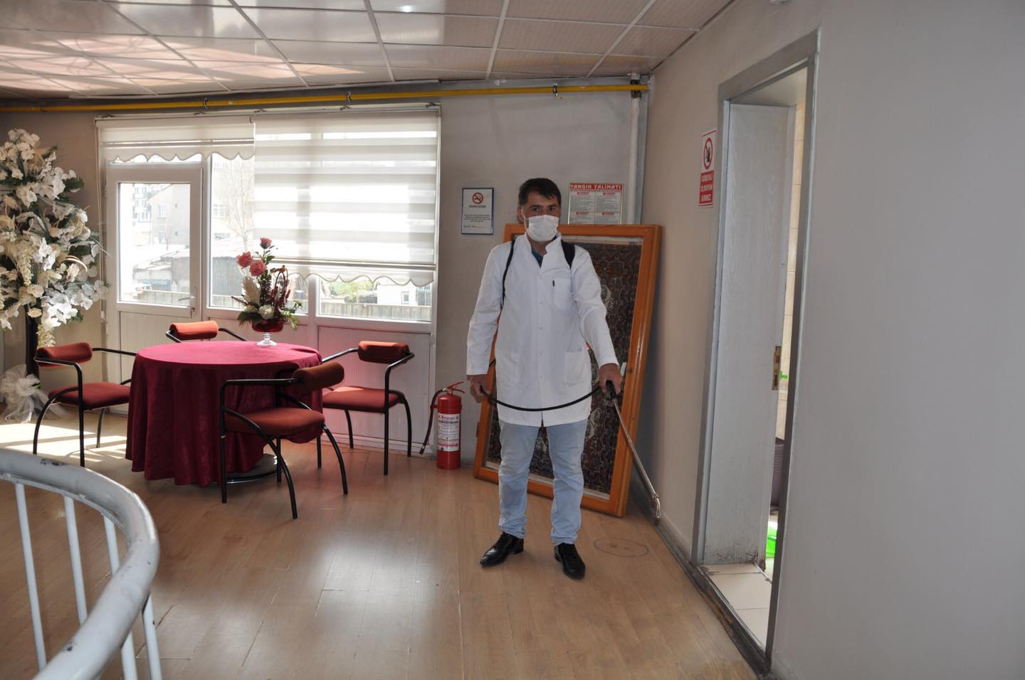 Erzurum Ticaret Borsası olarak COVİD - 19’ a karşı tüm birimlerimizde ve ortak kullanım alanlarında...