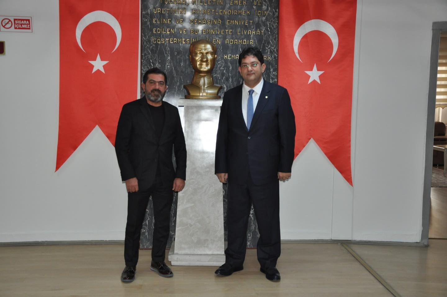 İş İnsanı Doğan'dan Başkan Oral'a Hayırlı Olsun Ziyareti