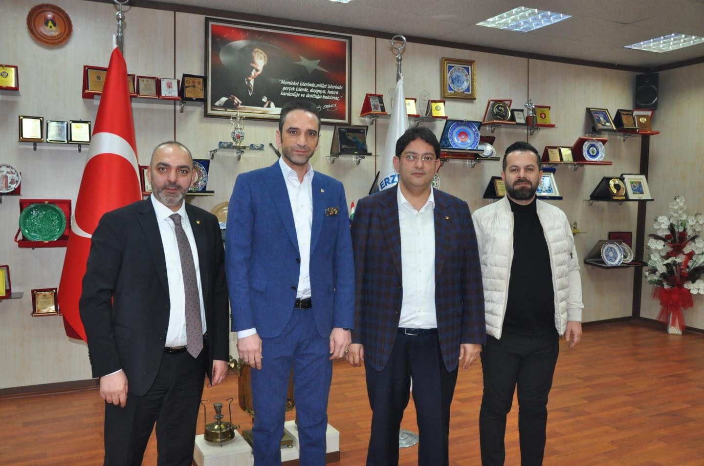ETB Disiplin Kurulu Başkanı Aydın'dan Hayırlı Olsun Ziyareti
