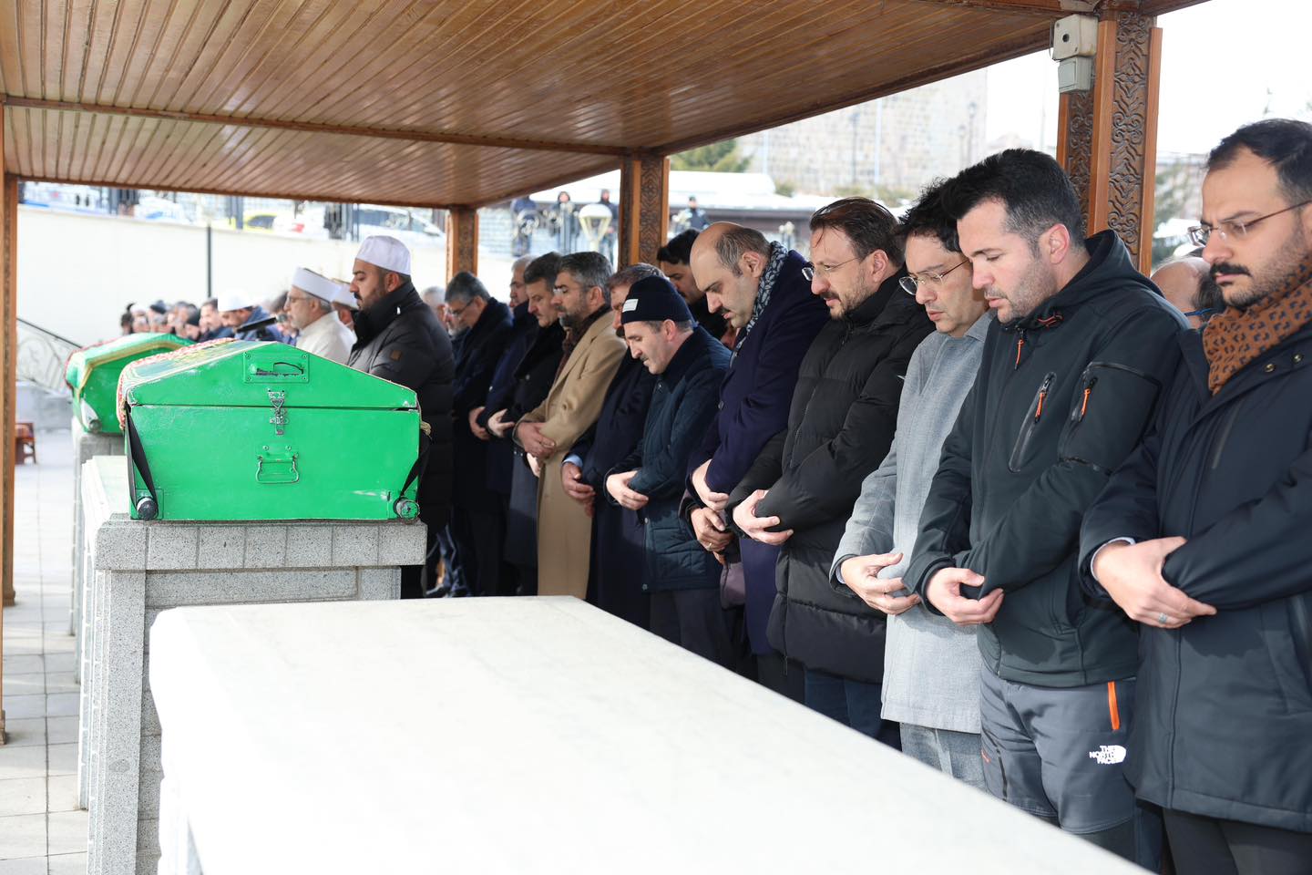 Başkan Oral, Cengiz Yavilioğlu'nun Annesinin Cenaze Törenine Katıldı