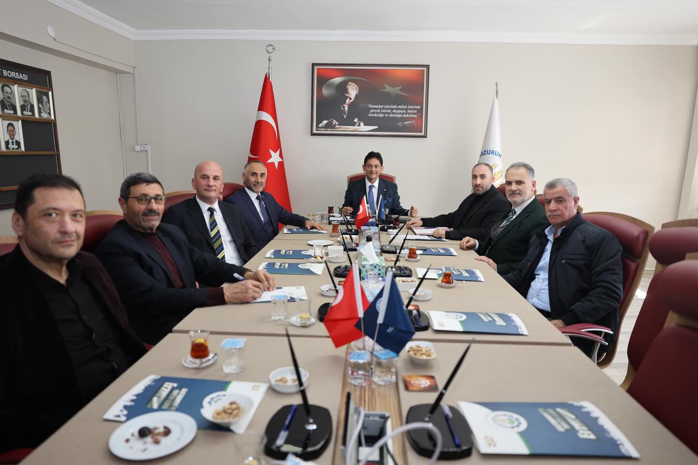 Erzurum Ticaret Borsası’nda Proje Toplantısı: Lisanslı Depoculuk Öne Çıktı