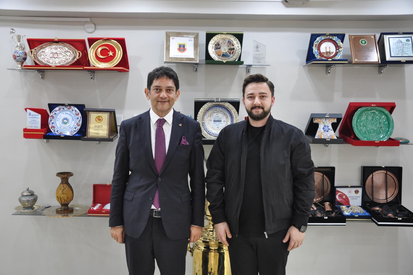 Genç Girişimci Can Kadakçıoğlu’ndan Başkan Hakan Oral’a Ziyaret