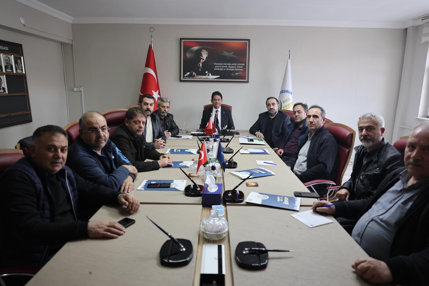 Süt Sektörünün Geleceği Erzurum Ticaret Borsası’nda Ele Alındı