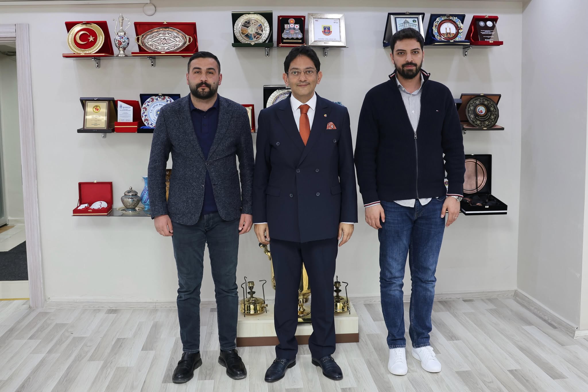 ERKON Erzurum Şubesi’nden Başkanımız Hakan Oral’a Ziyaret