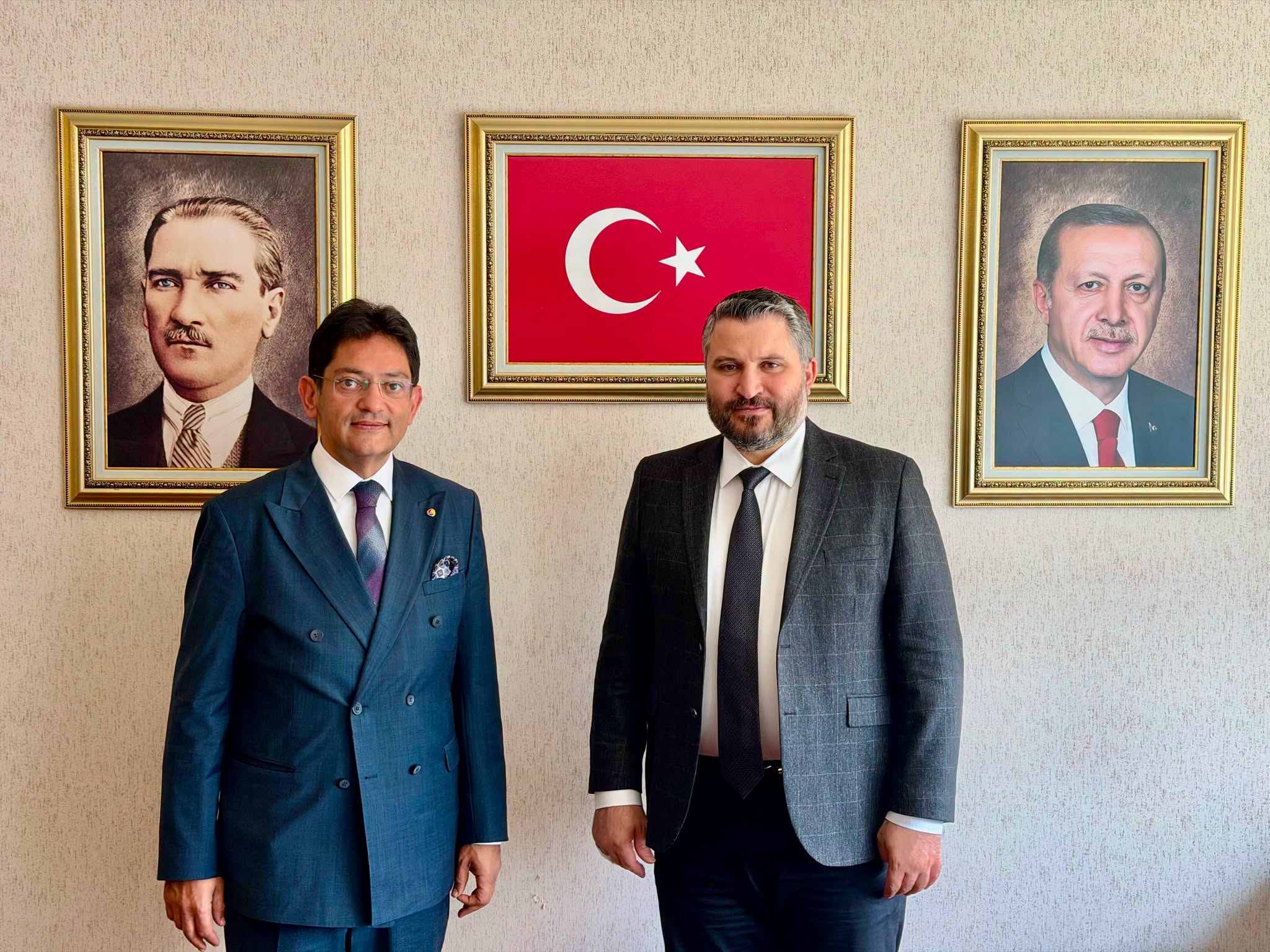 Başkanımız Hakan Oral’dan Sanayi ve Teknoloji Bakan Yardımcısı Oruç Baba İnan’a Ziyaret